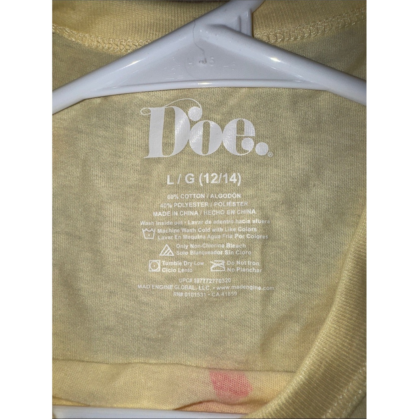 Pasta Club Italy Graphic Tee – Yellow