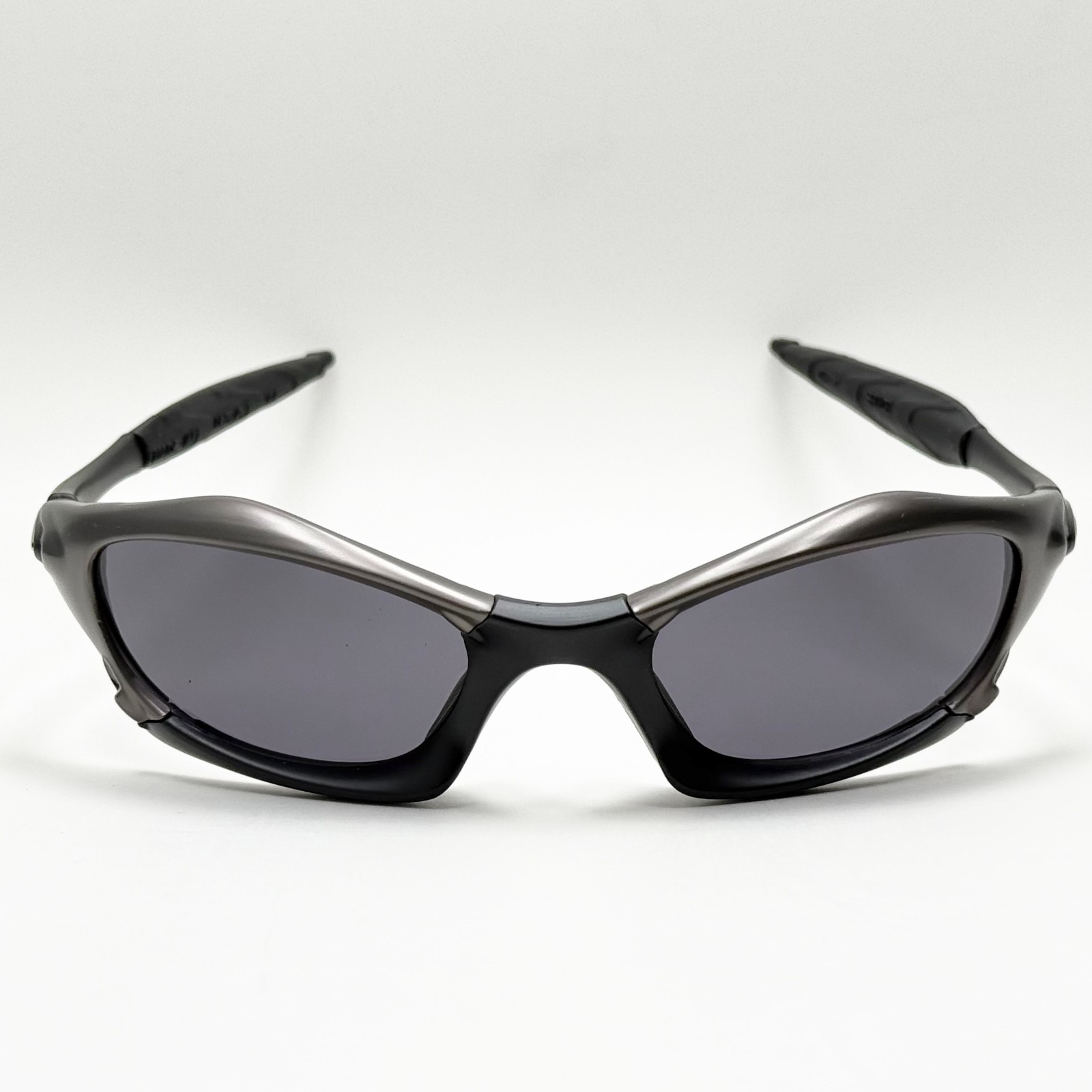 Oakley Splice Sunglasses Gunmetal Black Frame Black Lens Triple Black