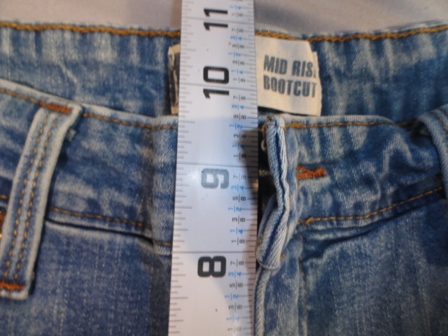EUC SIGNATURE by LEVI STRAUSS & CO. COTTON BLEND DENIM BLUE JEANS PANTS 6 MED
