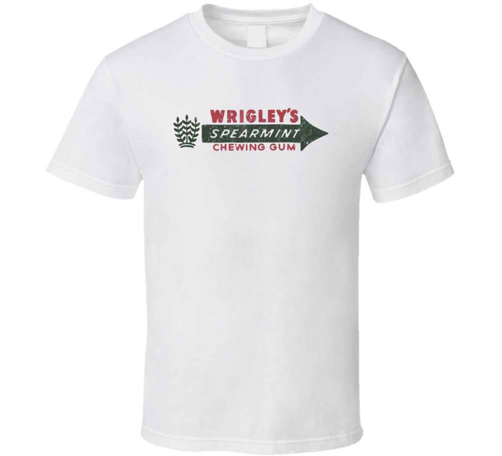 Wrigley’s Spearmint Chewing Gum Retro Vintage Candy T Shirt