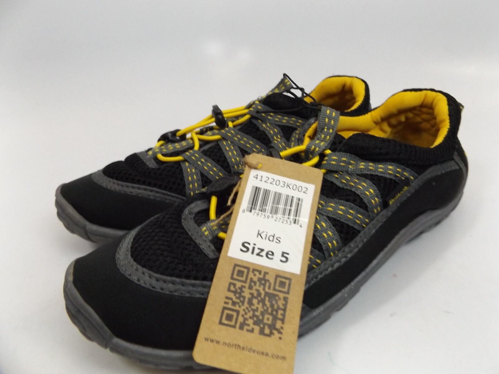 Northside PUTIAN FUJIAN Water Sport Comfort Shoes Big Kids Size 5.0 Y, NEW, Blac