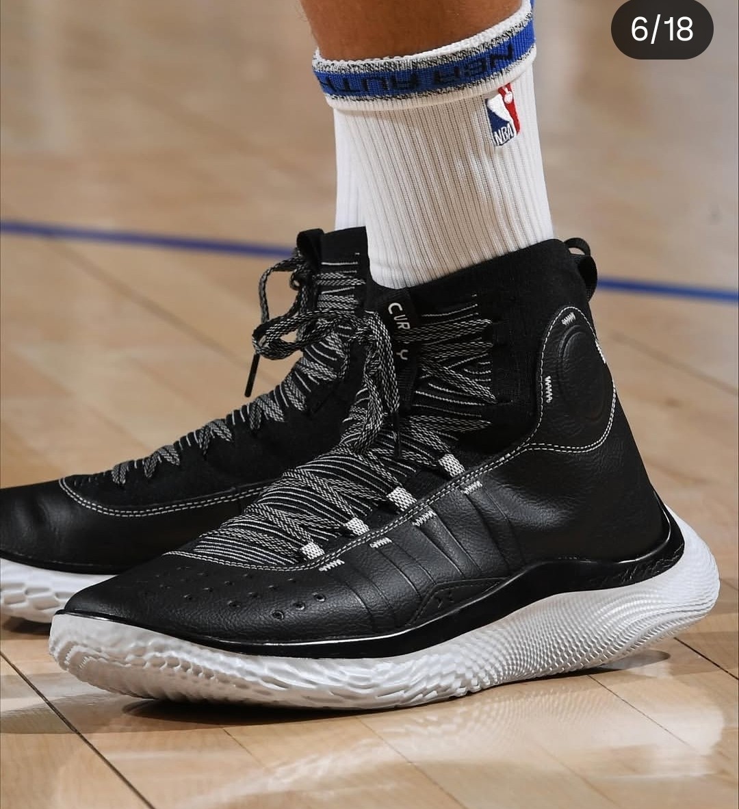 Under Armour Curry 4 Flotro Mens Size 10 ‘Suit And Tie’ Black Basketball Shoes