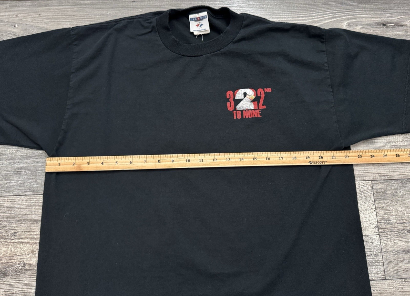 322nd TRS Training Squadron Shirt Mens Size XL Second To None Eagle Black Tee
