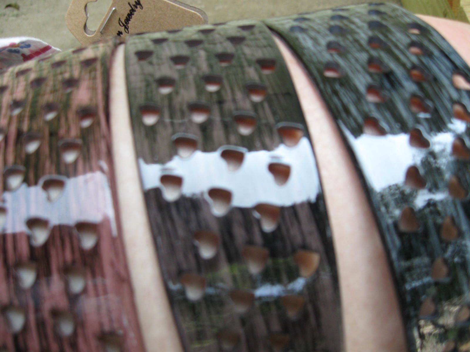 2 in wide HEART HARD HEADBANDS cutout see thru Yellow color