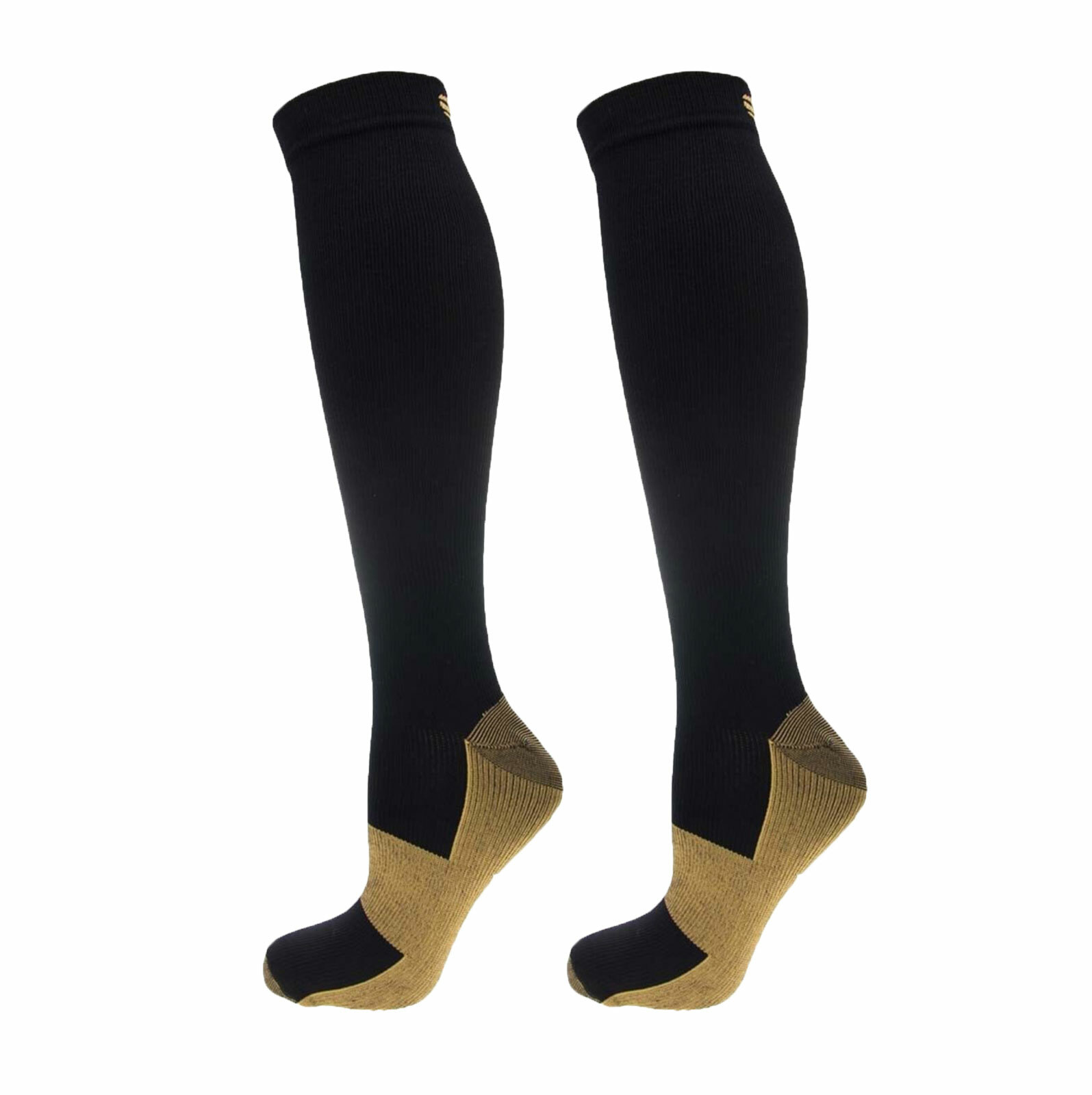 Copper Compression Socks 20-30mmHg Graduated Support Men’s Women’s S-XXL 10 Pair