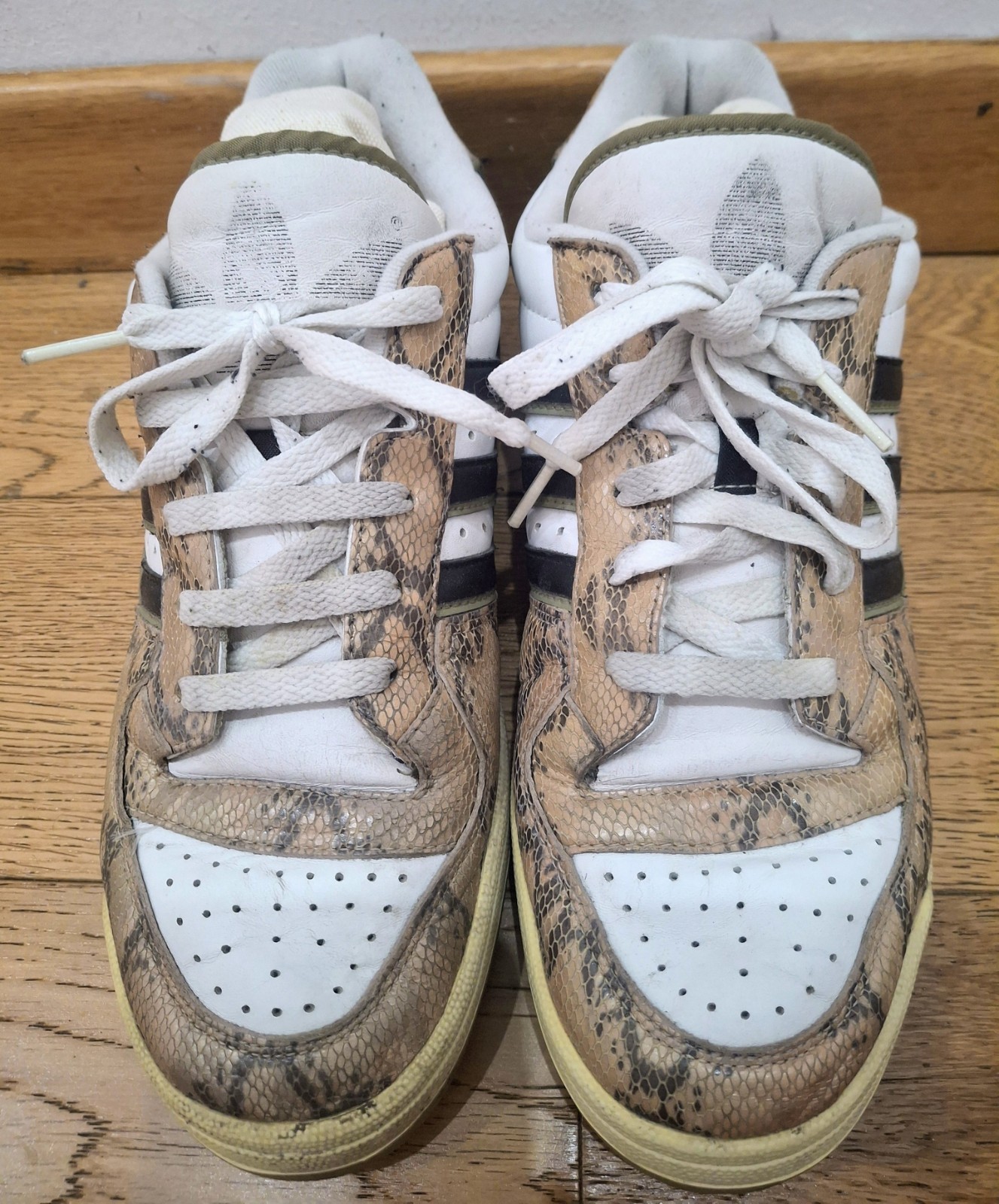 Rare Vintage Adidas Original Model Fleetwood Snakeskin Years 2004 – Size 43 1/3