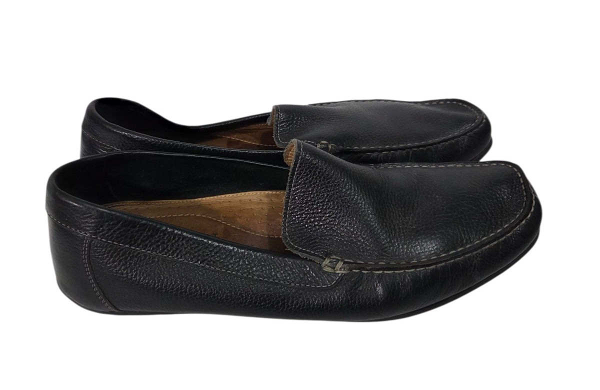 Wallin & Bros Leather Driving Loafers Moccasin Brown M24418 Brazil Men’s 13 Shoe