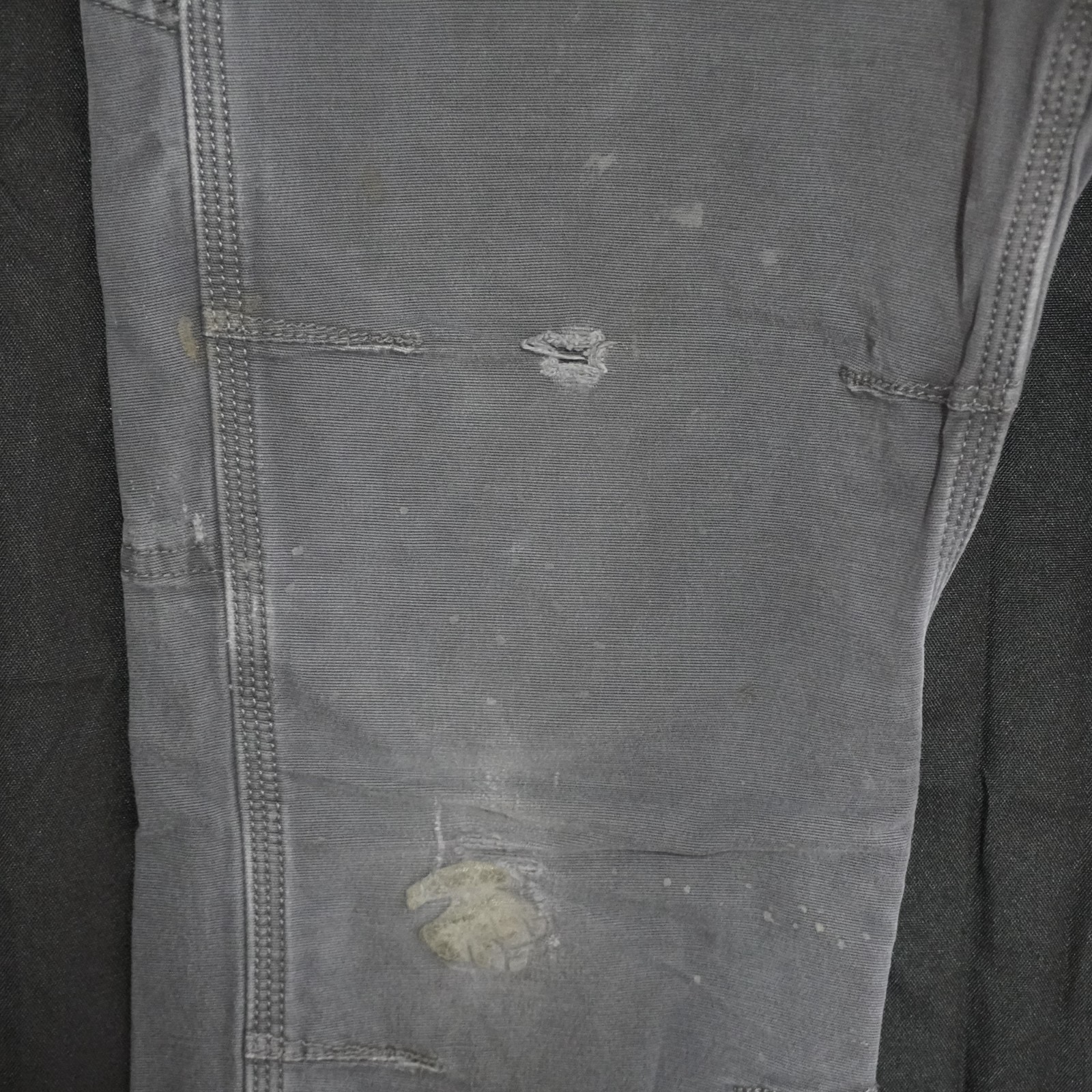 Carhartt 102802 Rugged Flex Rigby Double Front Pants Men 31×30 Shadow Grey Stret