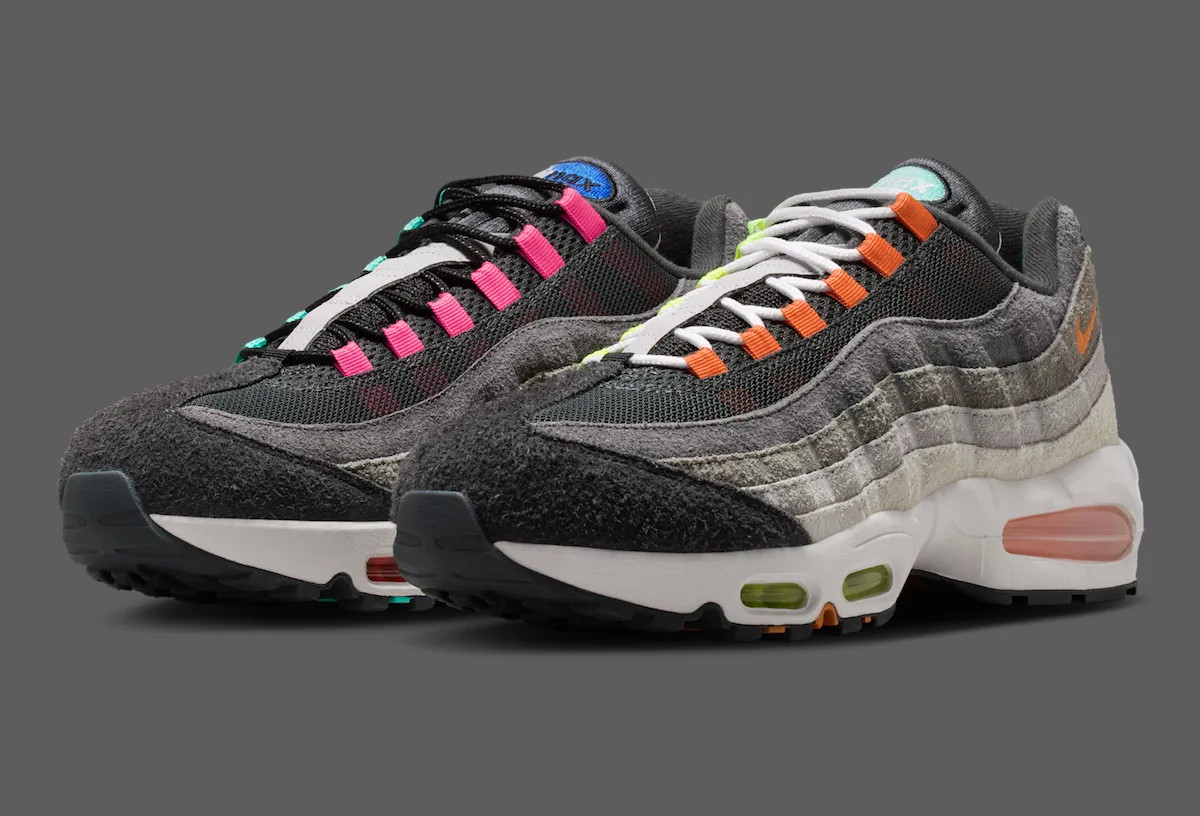 Nike Air Max 95 PRM Greedy Big Bubble Multicolor IU2636-300 sz 8.5 Men’s