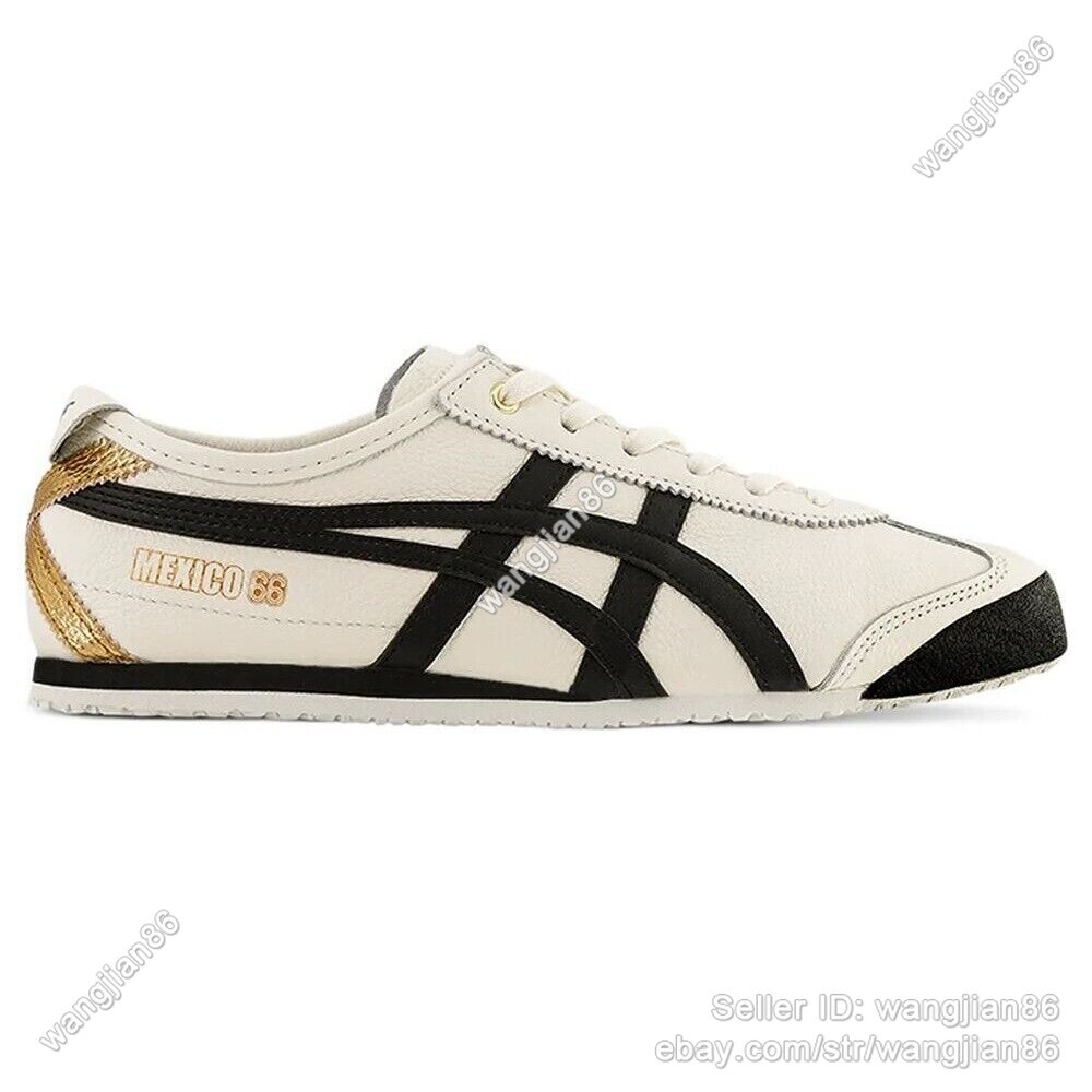 NEW Onitsuka Tiger Mexico 66 Cream/black Sneakers – Classic Unisex Shoes