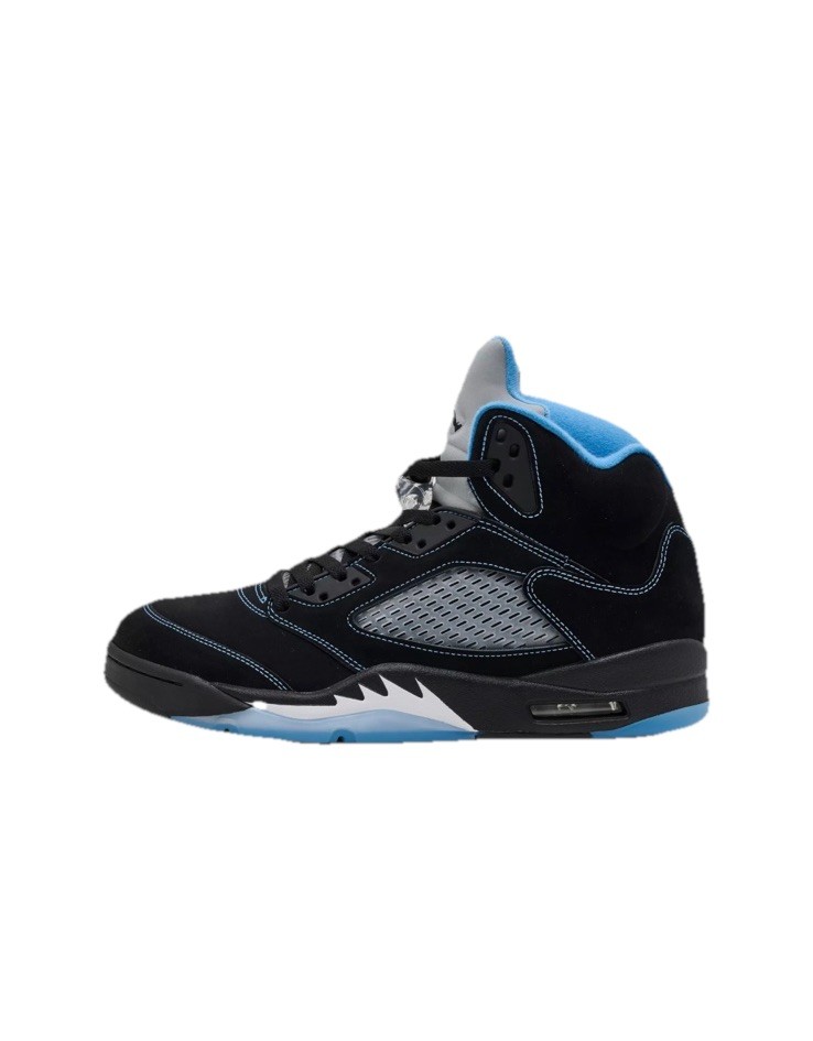 Men’s Size 9 – Nike Air Jordan 5 Black Carolina UNC Blue New DS 2026