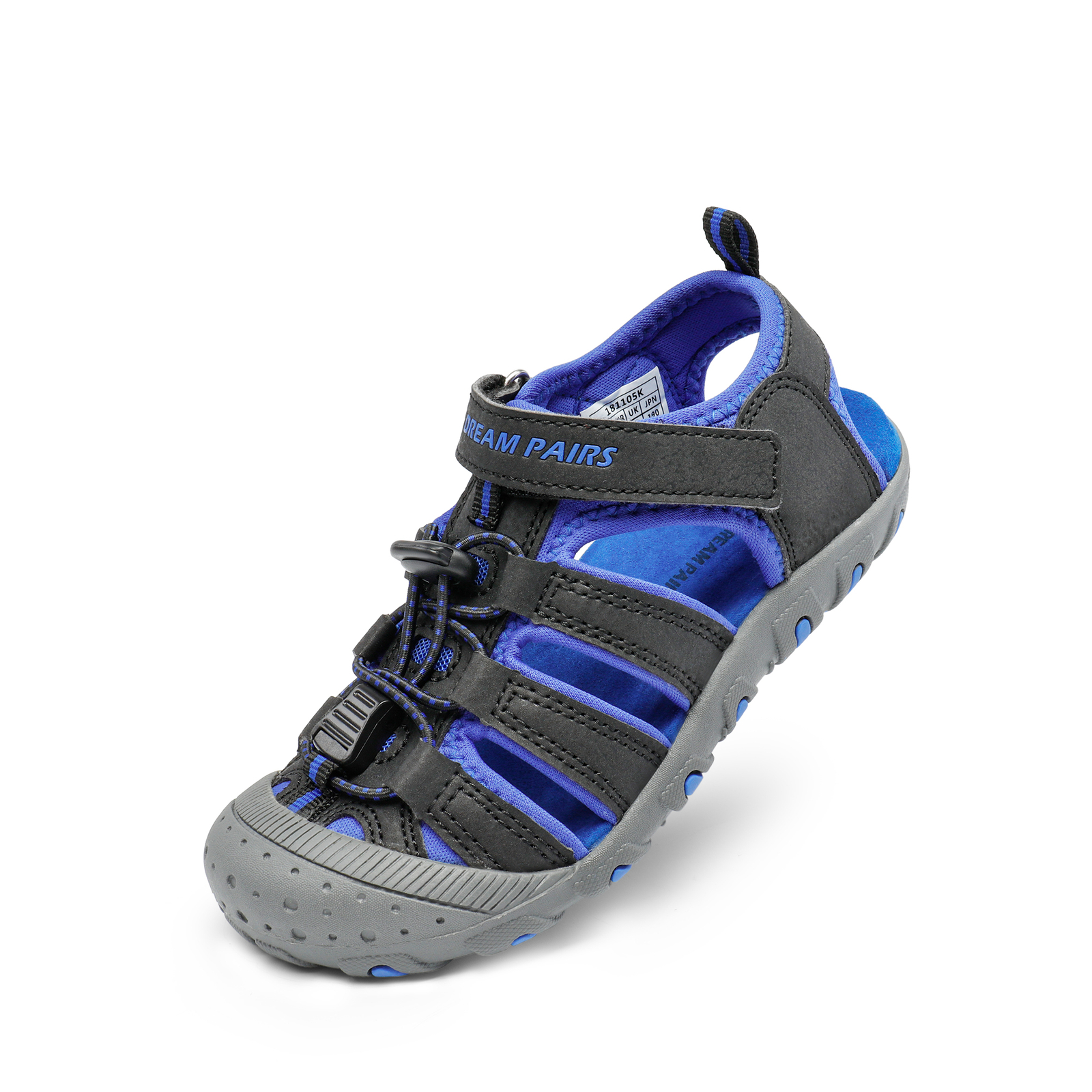Girls Boys Athletic Sandals Closed Toe Outdoor Indoor Summer Sports Sandals