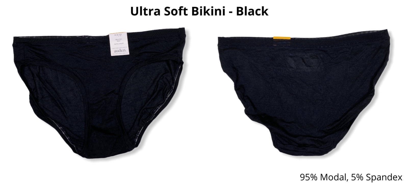Women’s 4pk Assorted Styles & Colors Underwear – Auden – Size M (8-10) – 42