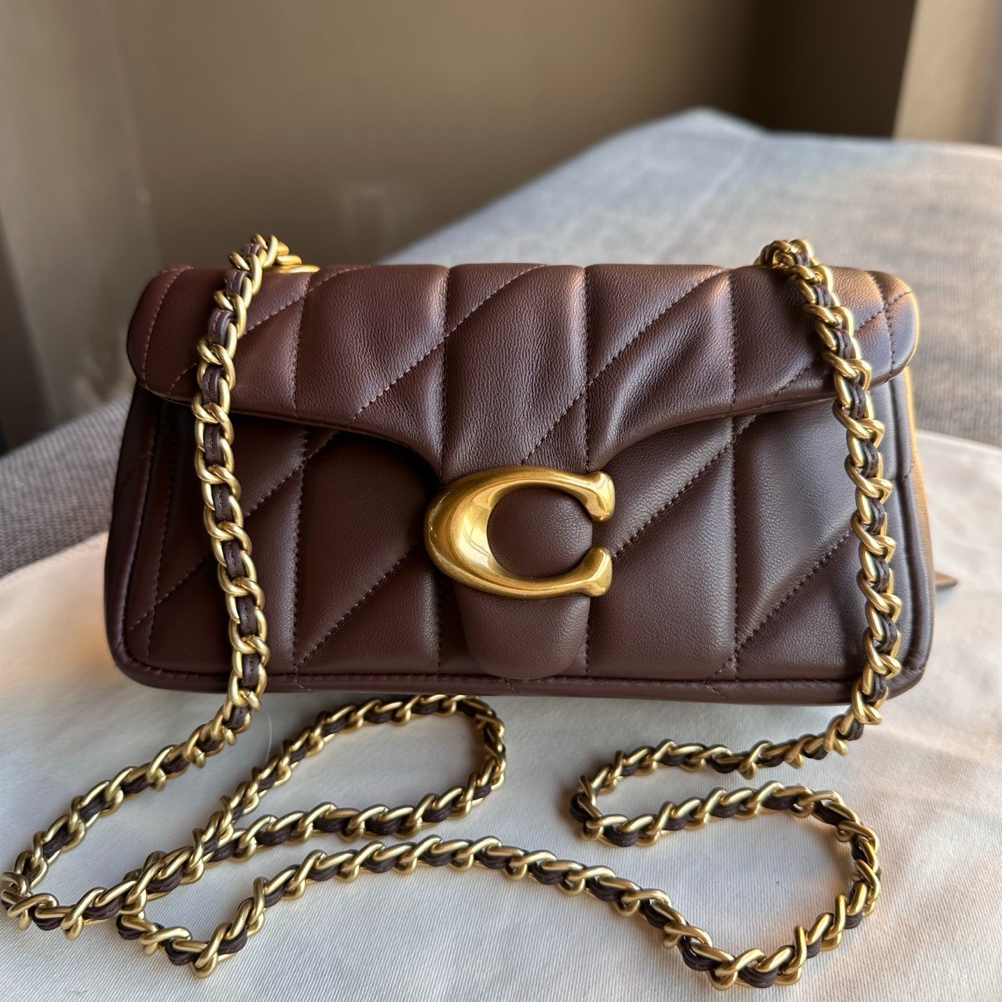 COACH Tabby Shoulder Bag 20 – Quilted CP149 Maple