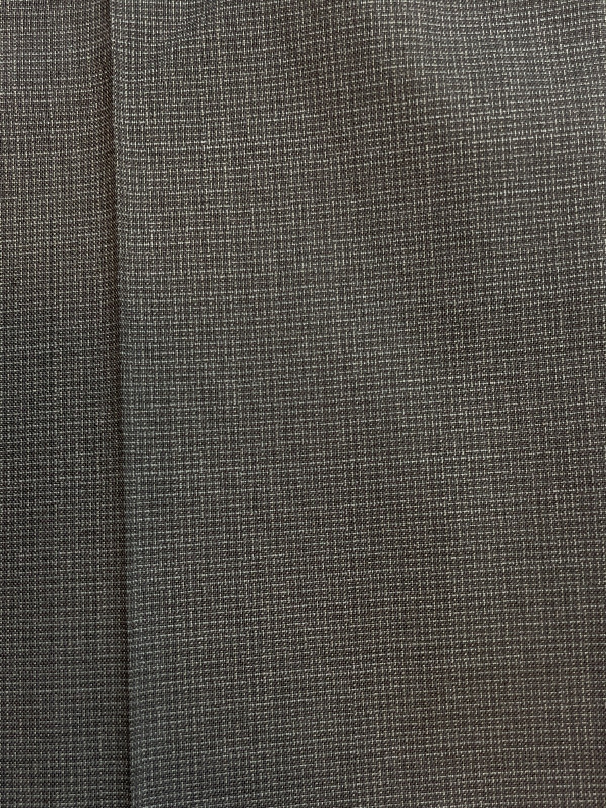 Santorelli Pants Mens 34 x 36 Micro Check Wool Blend Stretch Dress Made In Italy