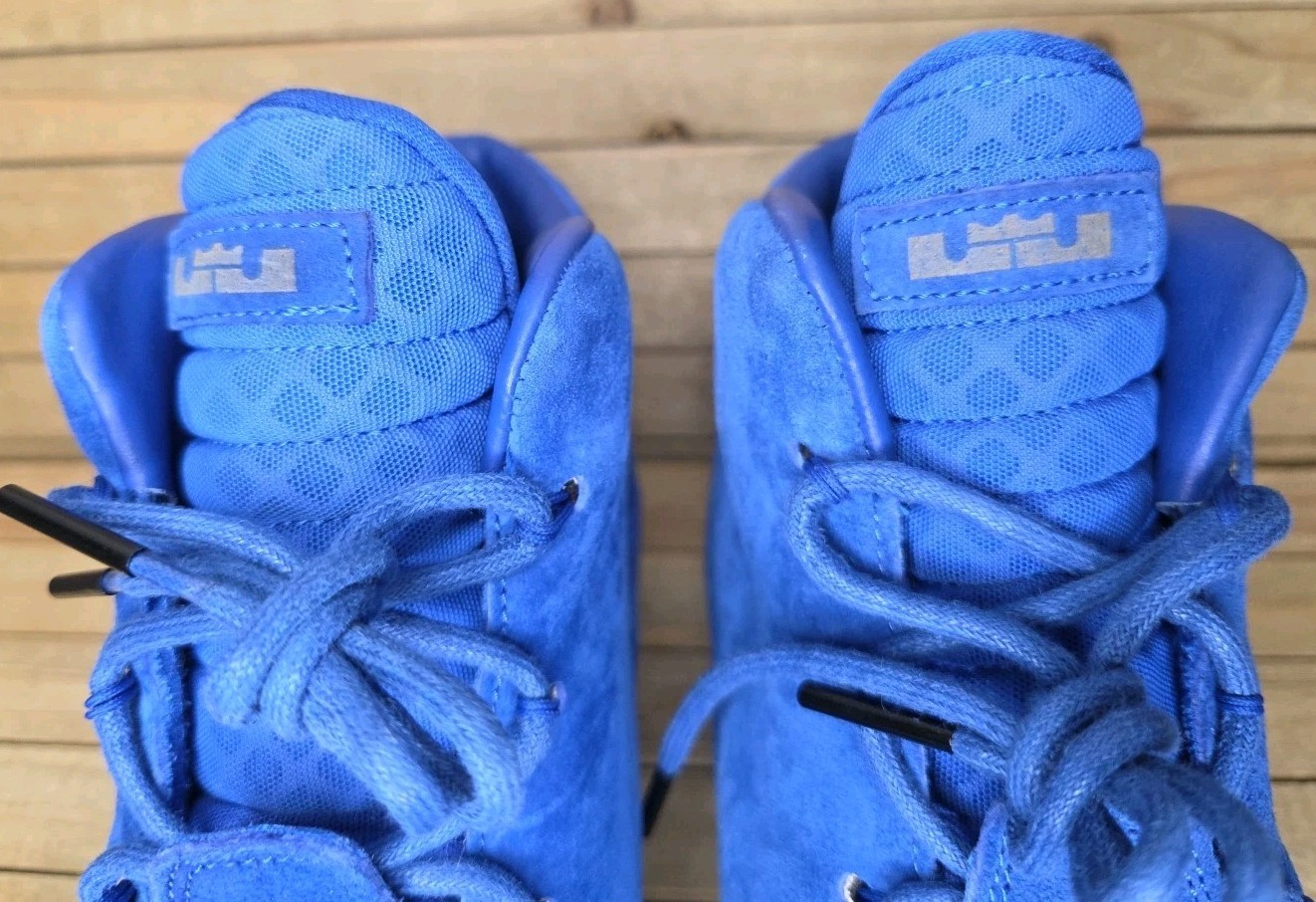 Nike LeBron XII 12 NSW Lifestyle QS Game Royal Suade 716417-400 James Sz 13 Shoe