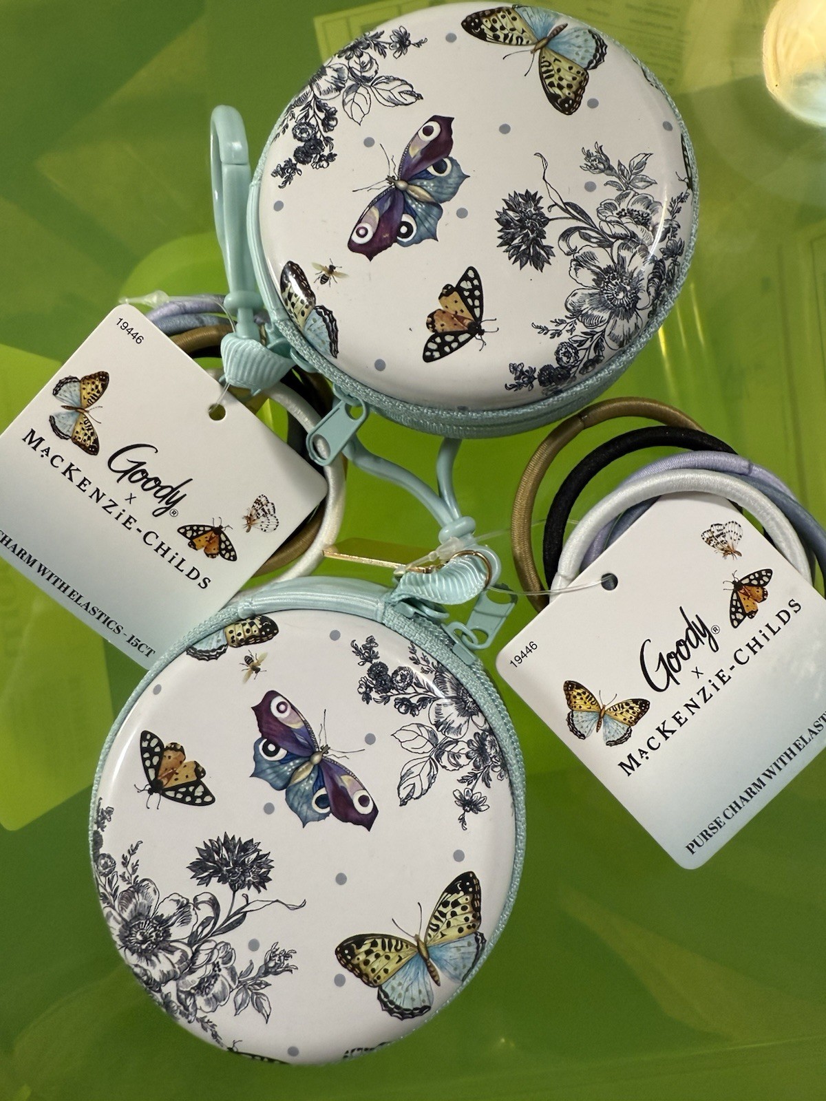Mackenzie Childs x Goody Target Butterfly Purse Charm Elastics 15 CT LIMITED!!