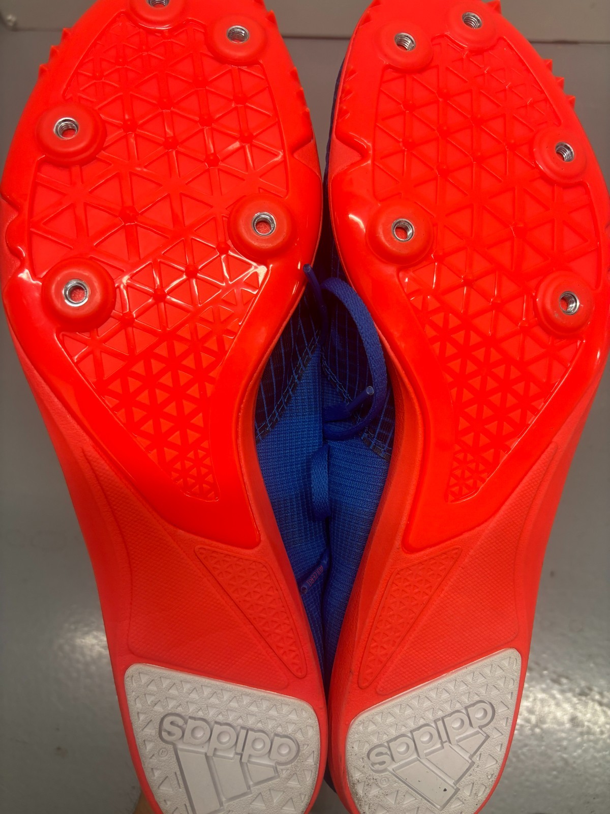 NEW Adidas Distancemaster Track & Field Running Spikes EG1202 Men’s Size 11.5 D