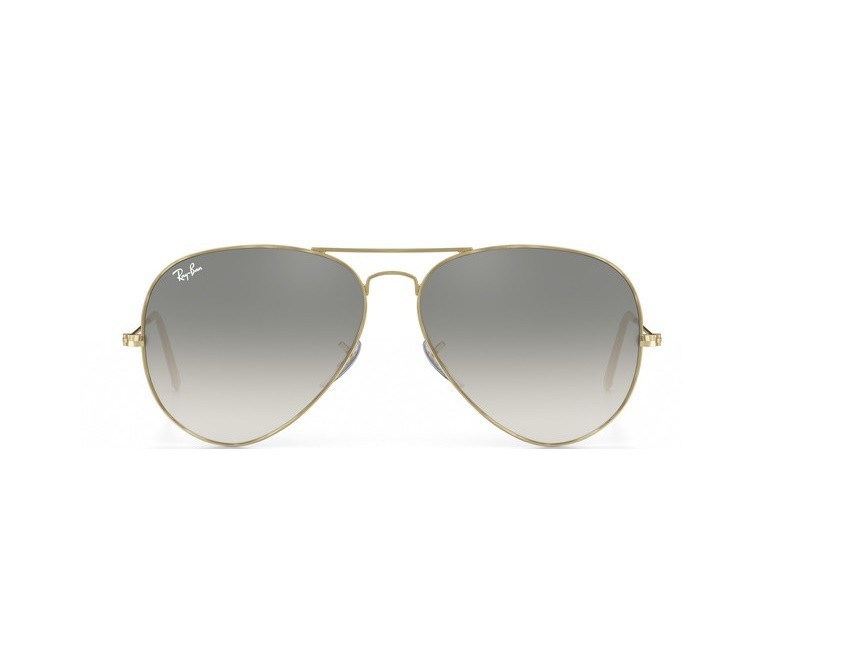 Sunglasses Aviator 3025 001/32 Light GRAY Gradient Lenses- Ray Ban Standard Size