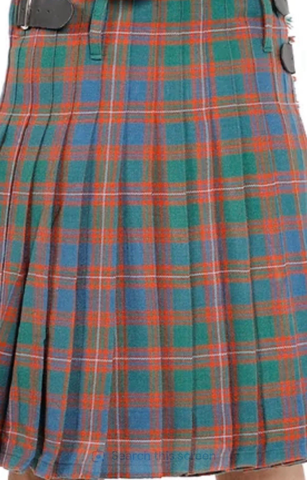 MacIntyre Ancient Bespoke Kilt (waist 37” Length 24”)
