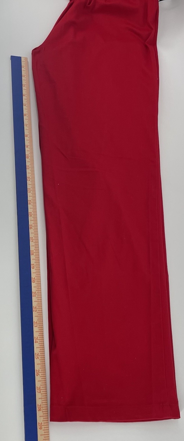 NWT Norton McNaughton Womens Red Dress Pants Size 8 Straight Leg Career