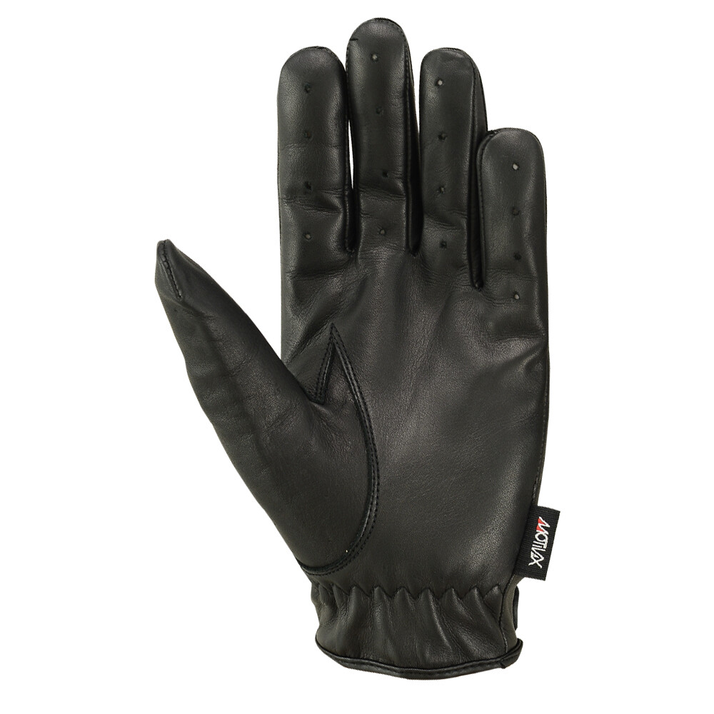 Men’s Driving Gloves Chauffeur Car Motorcycle Unlined Leather Police Drivers MRX