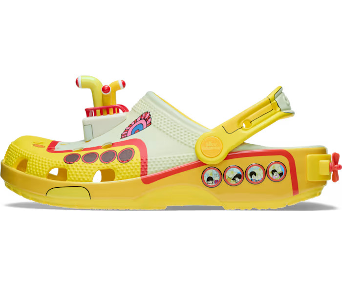 NWT The Beatles X Yellow Submarine Crocs Unisex Size Men’s 7 Women’s 9 M7 W9