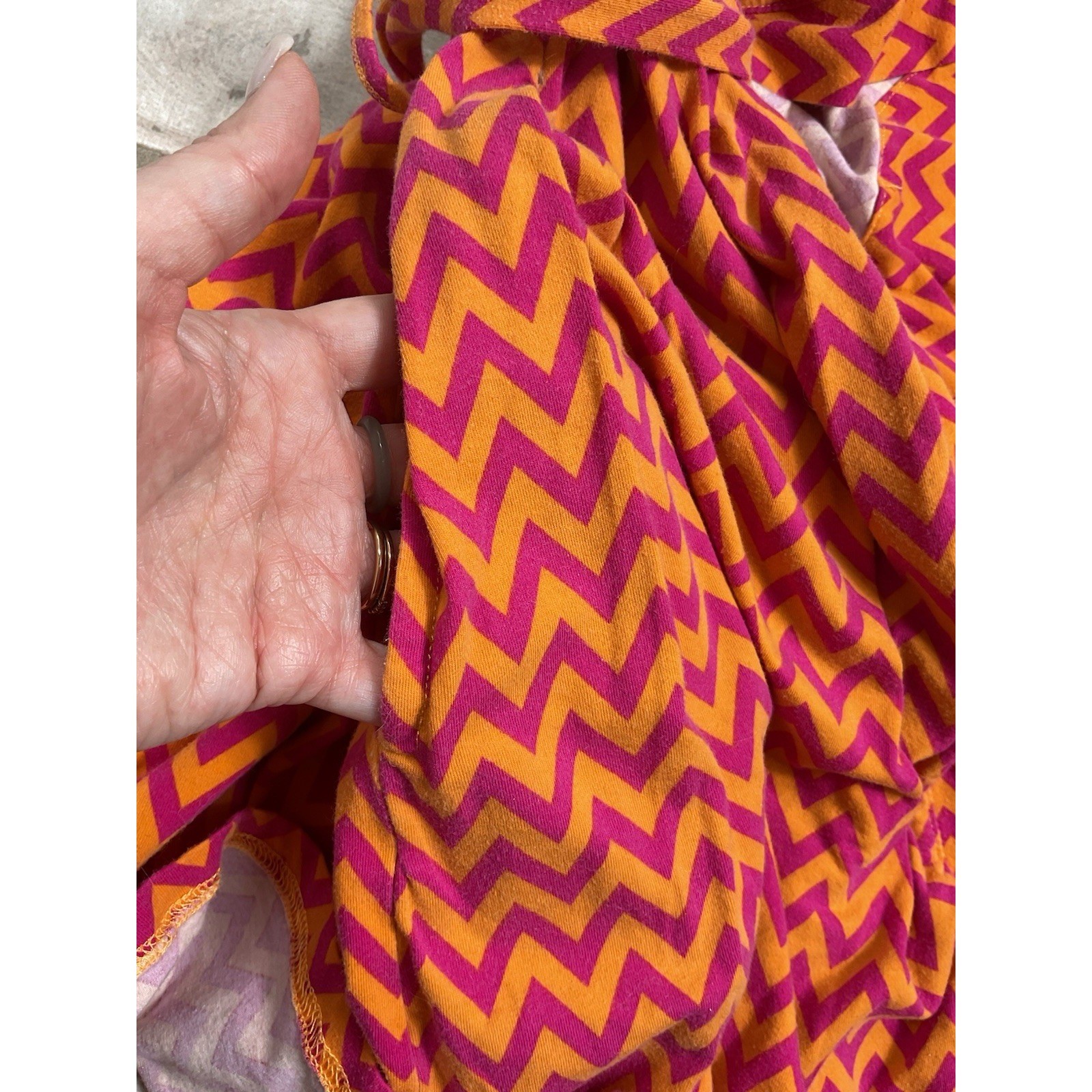 Vera Bradley Cotton Blend Chevron robe Large/ XL
