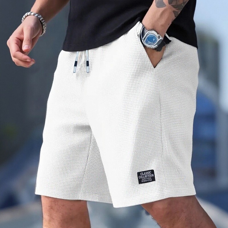 2026 New Men’s Shorts Casual Pants Beach Fitness Gym Sports Stylish Fabric Gift