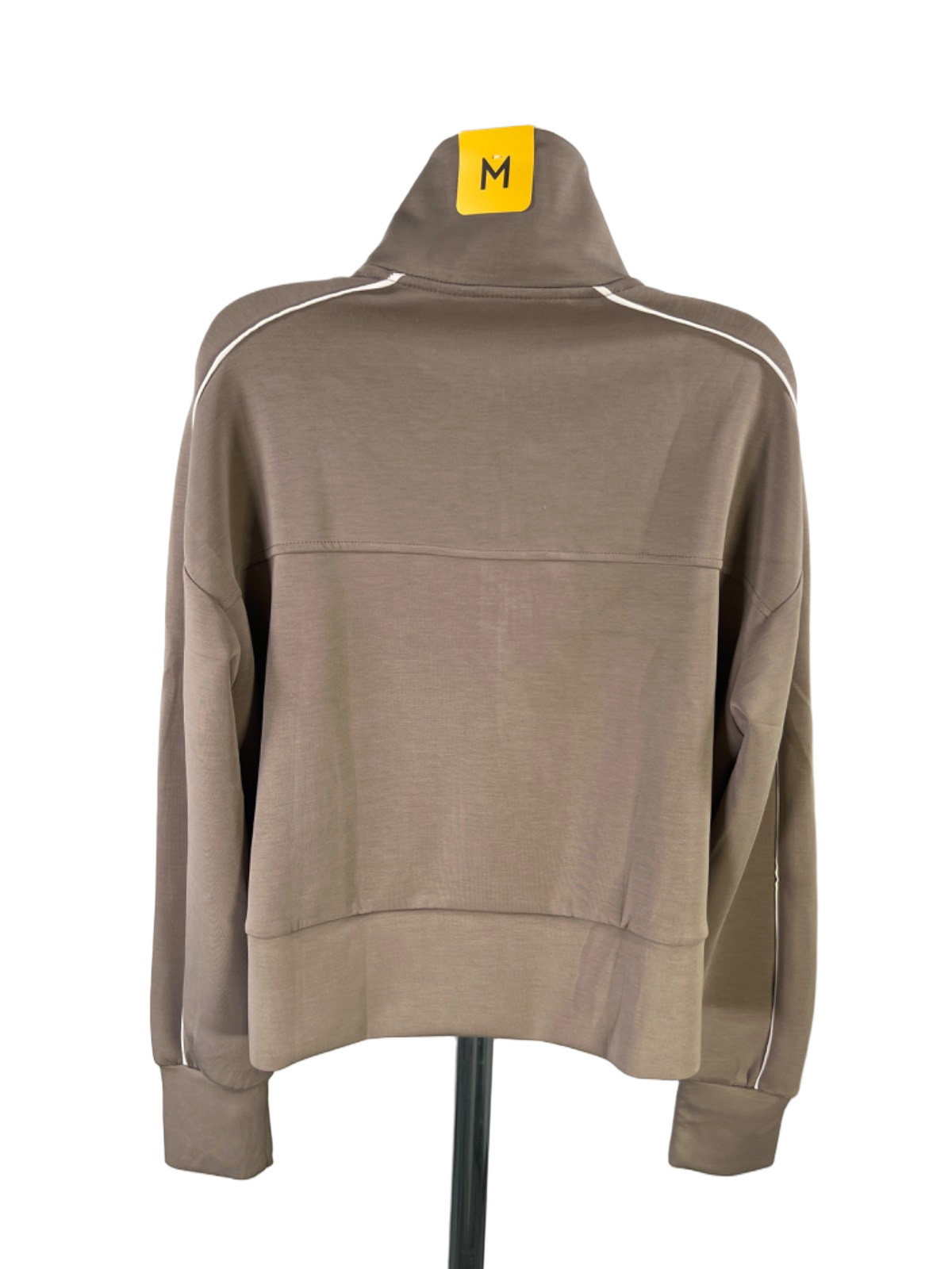 Member’s Mark Women’s Gray Sandwash Half Zip Pullover Jacket – M