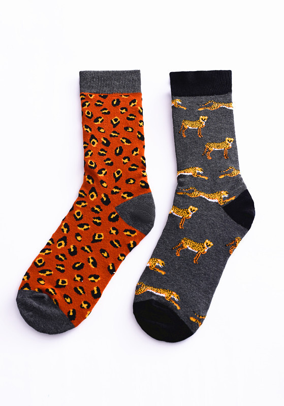 Different Touch Novelty Cartoon Socks Men’s Assorted Sports Design Crew Socks