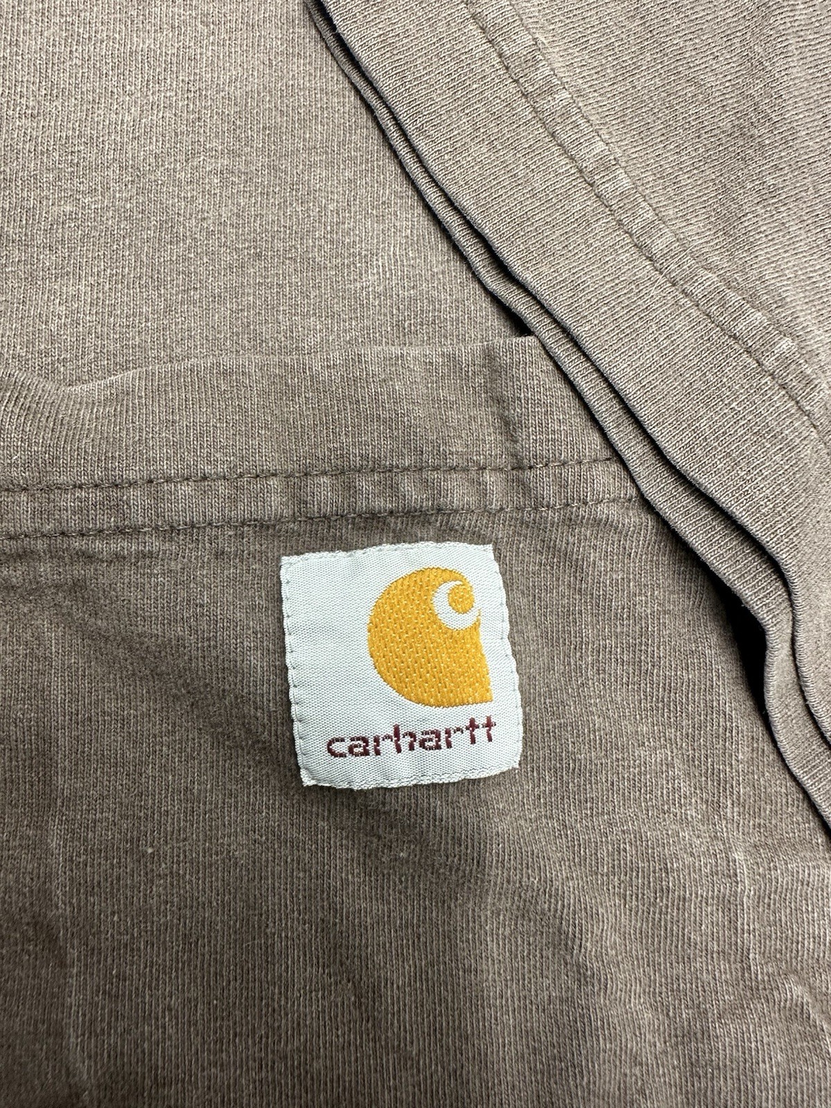 Carhartt Men’s T-shirt – Brown, 2XL Tall