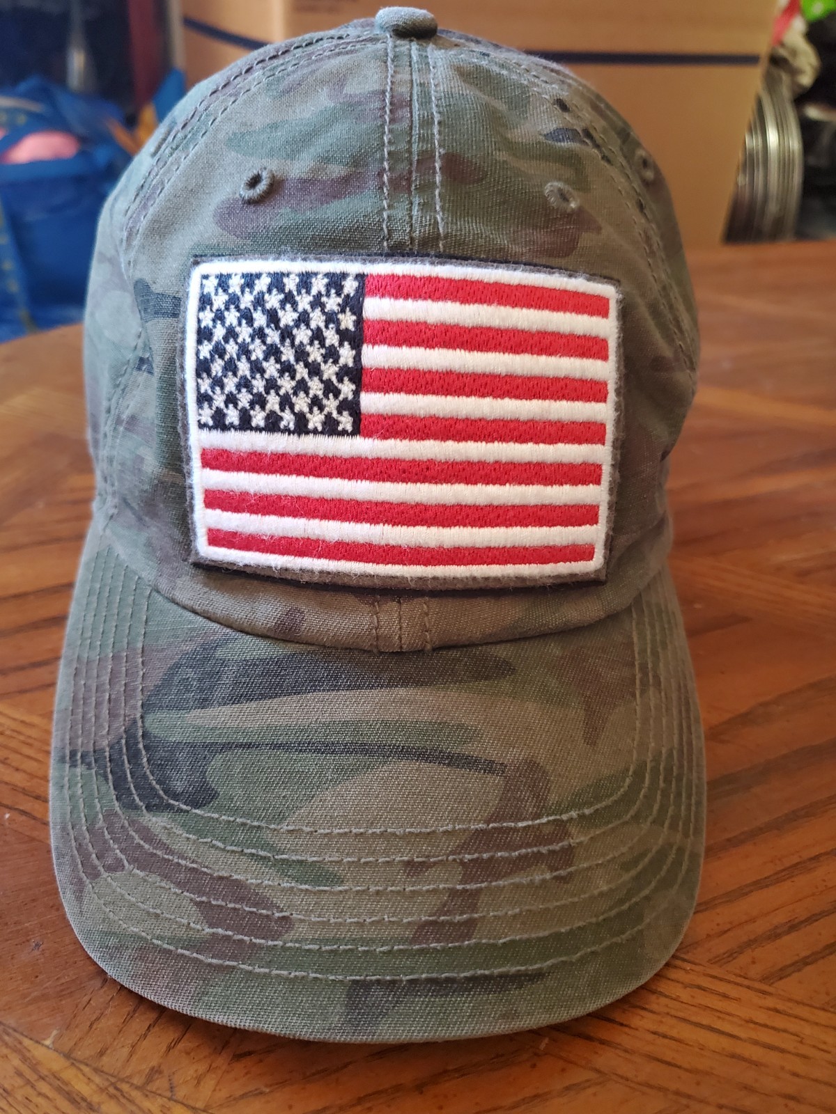 Operation hat trick camo 47 brand OHT American Flag