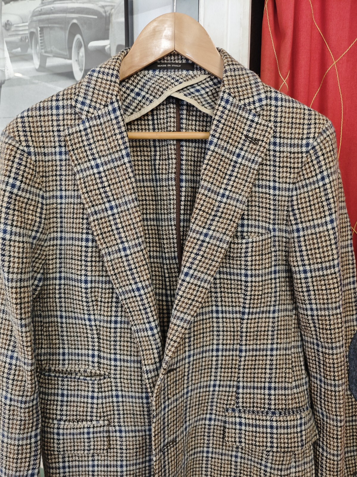 Italian Chic TAGLIATORE 700€ Men’s Blazer Jacket Size EU 50 ( M ) Made in Italy