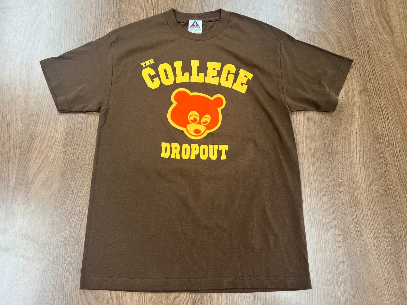 VINTAGE KANYE WEST COLLEGE DROPOUT T SHIRT L TEE NOS HIP HOP IS BACK DEADSTOCK