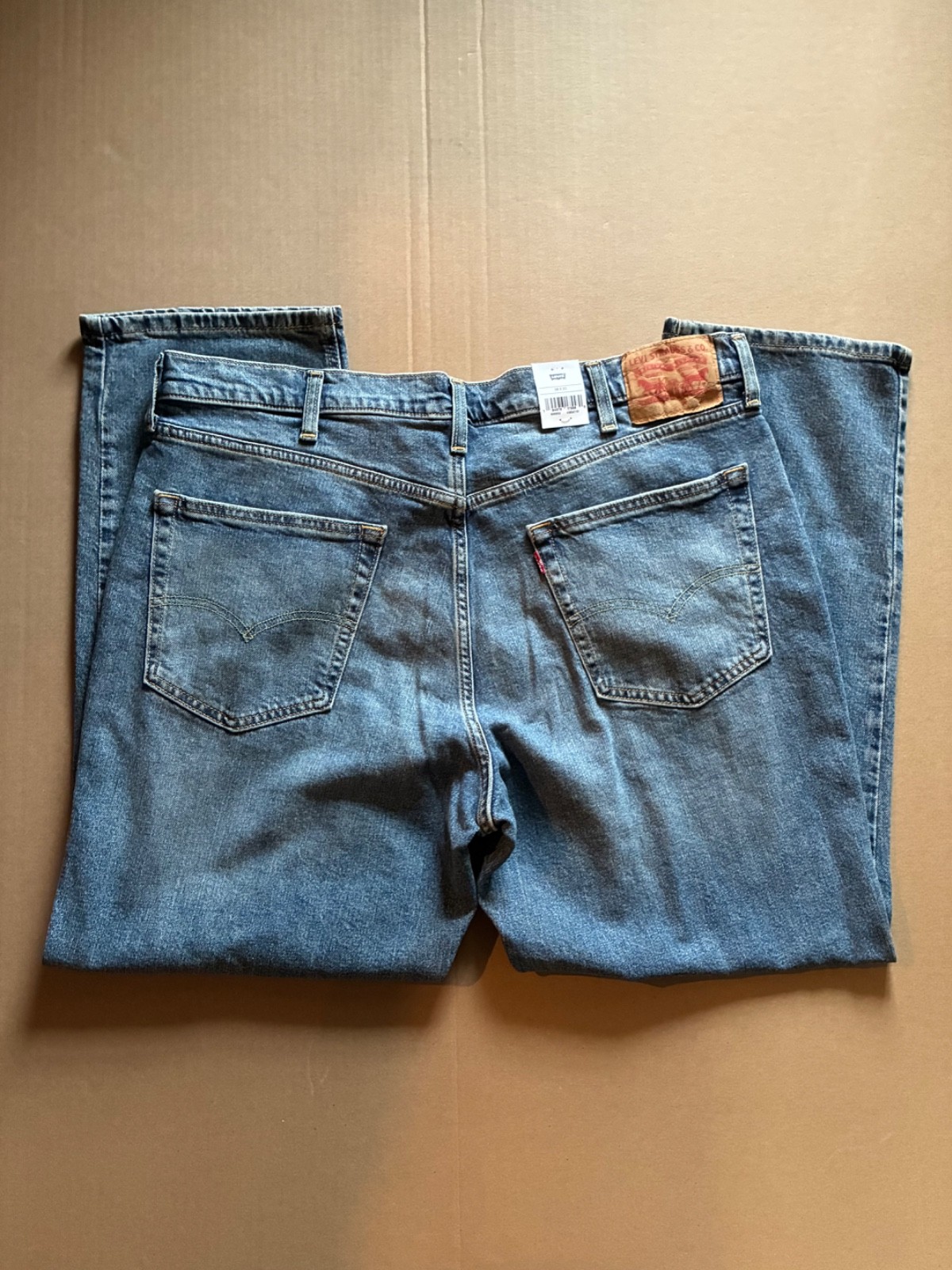 Levi’s Flex 541 Athletic Taper Men 38×30 Stretch Performance Jeans Blue