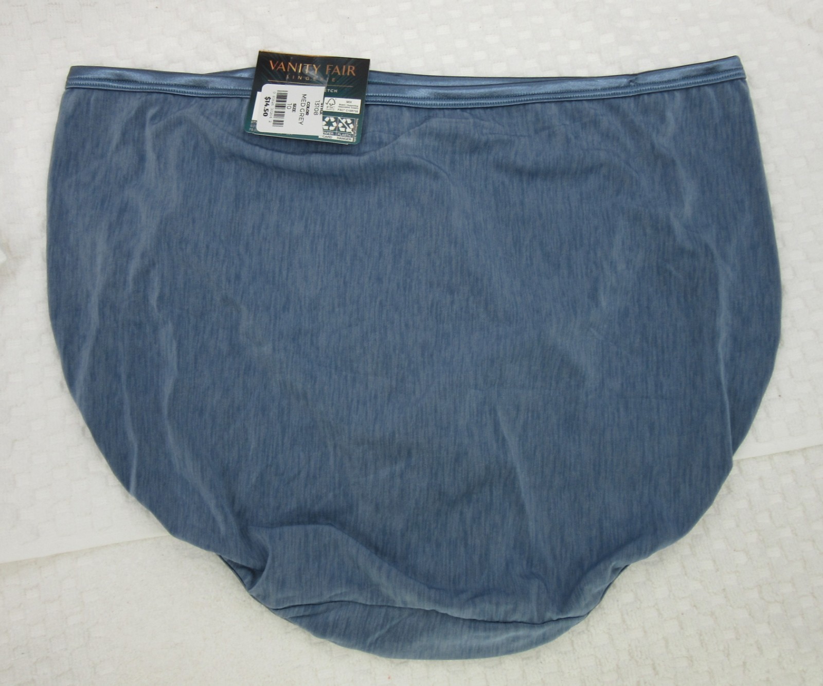 NWT set/3 VANITY FAIR ILLUMINATION HI CUT 13108 MAUVE MIST COSMO GDN STEELE BLUE