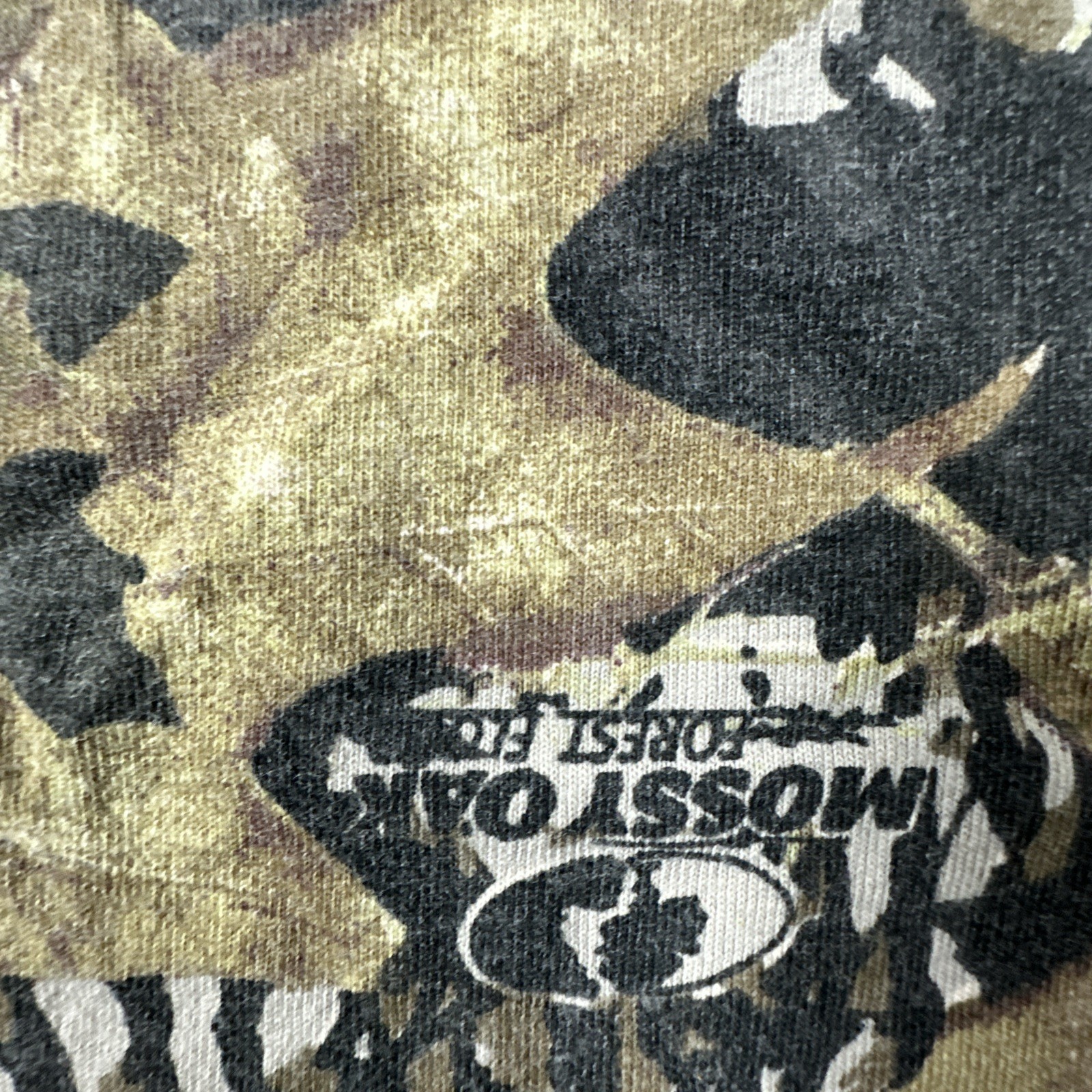 Jerzees Mossy Oak Outdoors Mens Camo Tshirt Sz- XL #2532
