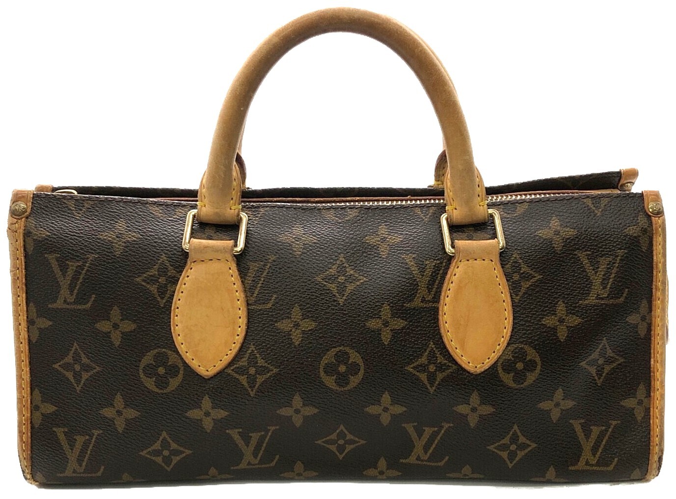 Louis Vuitton Popincourt Handbag Monogram M40009 France 5.1×11.8×4.3″ Used