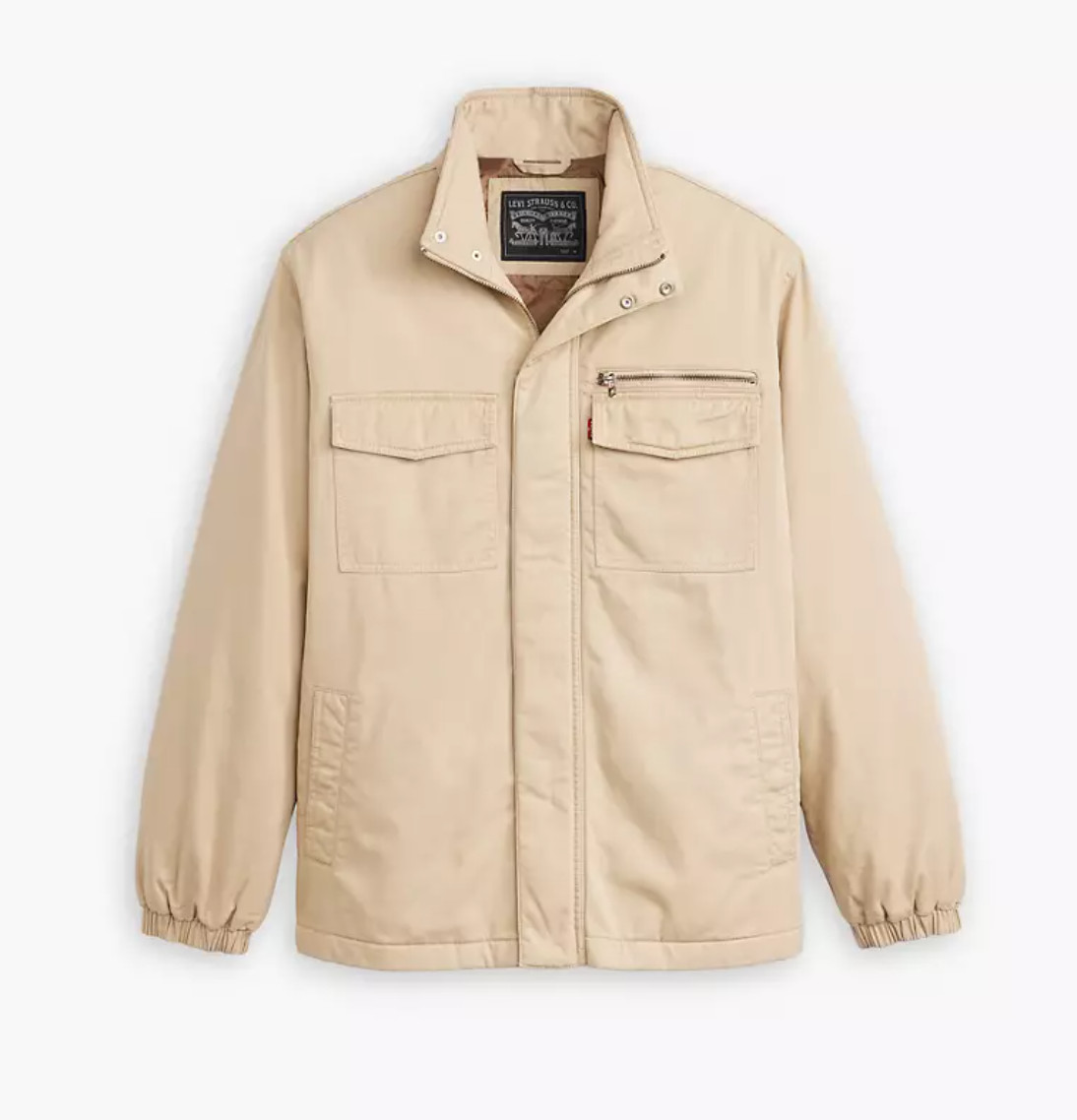 Levi’s Men’s Miramar Military Jacket Vintage Style L & XL $108 MSRP NWT