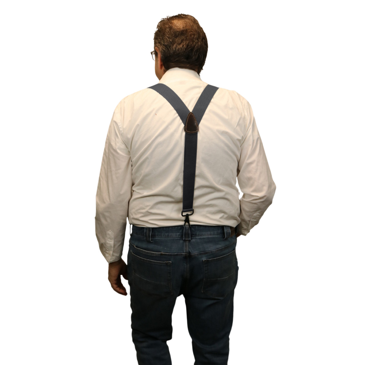 Men’s Suspenders – Various Colors, Y Belt Loop Trigger Snap, USA Made
