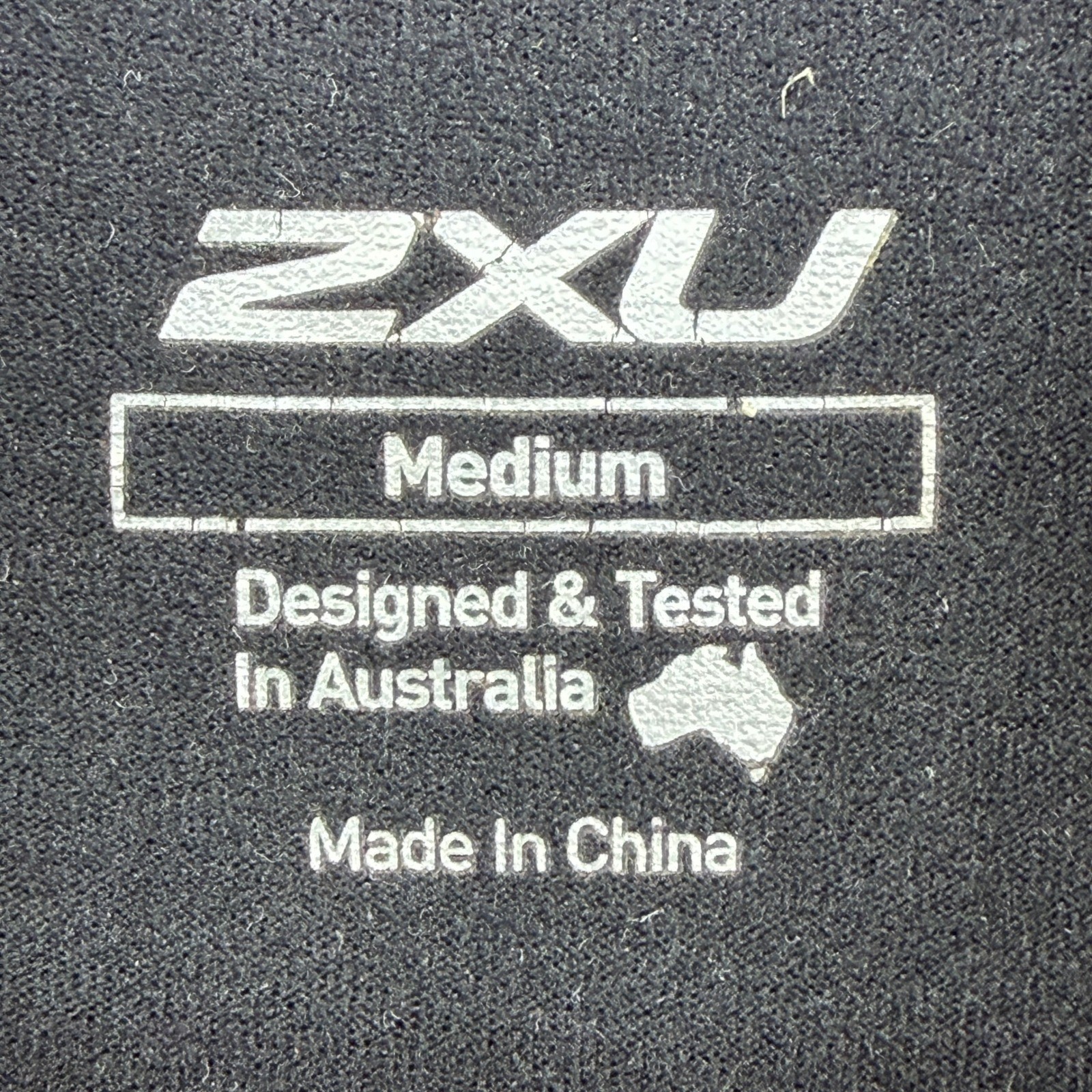 2XU Mens Ignition 1/4 Zip Long Sleeve Running Top Black MR4258a Medium
