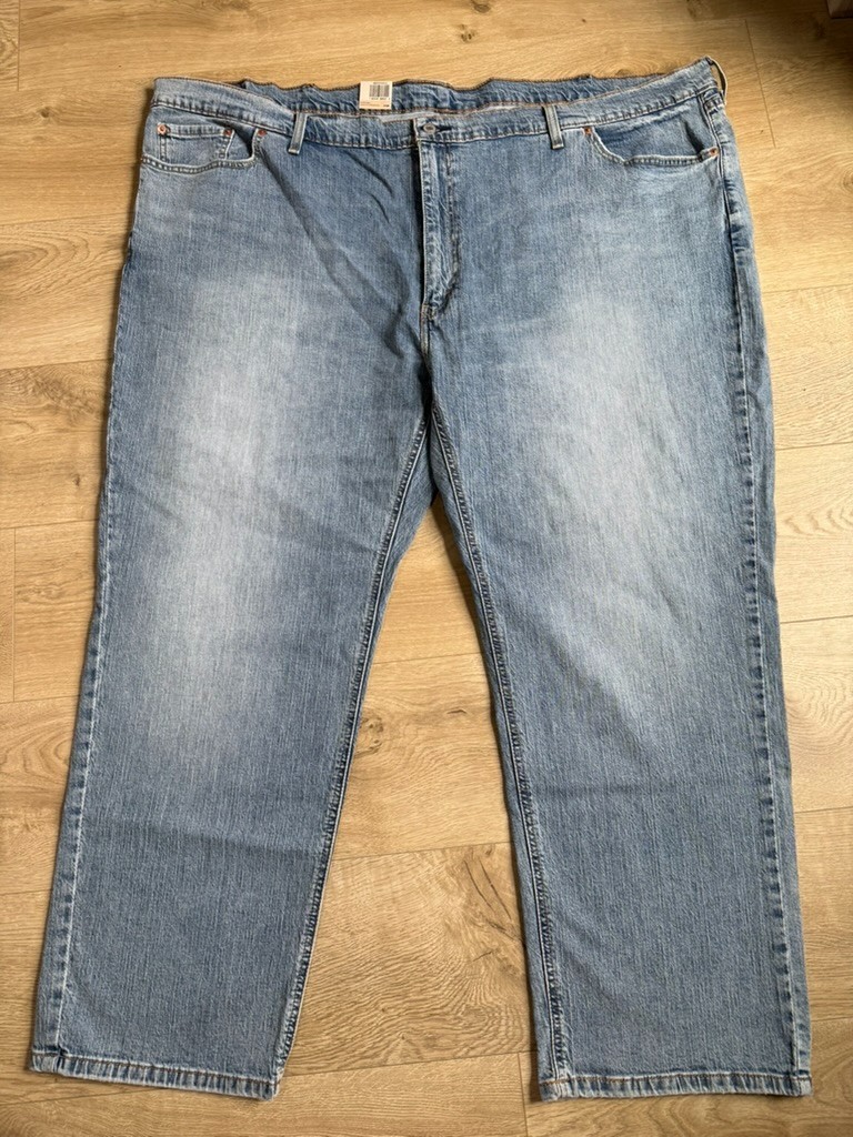 NWT Mens Levis 559 relaxed straight stretch jeans Big & Tall size 56×30 (55×28)