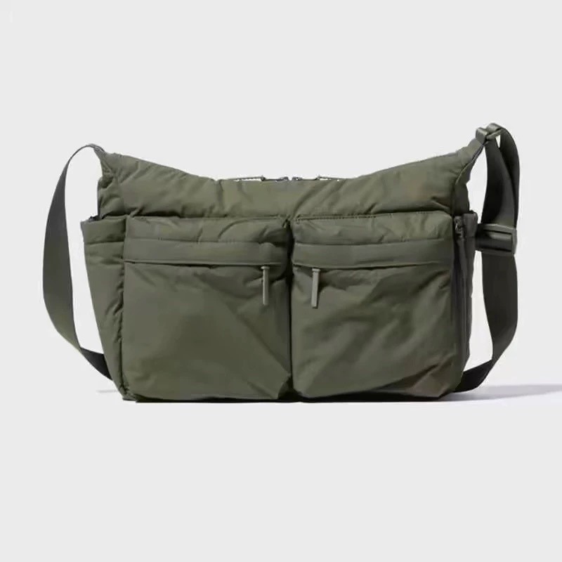 UNIQLO Casual Multi-pocket Messenger Bag Men Women Shoulder Bag Travel Sport Bag