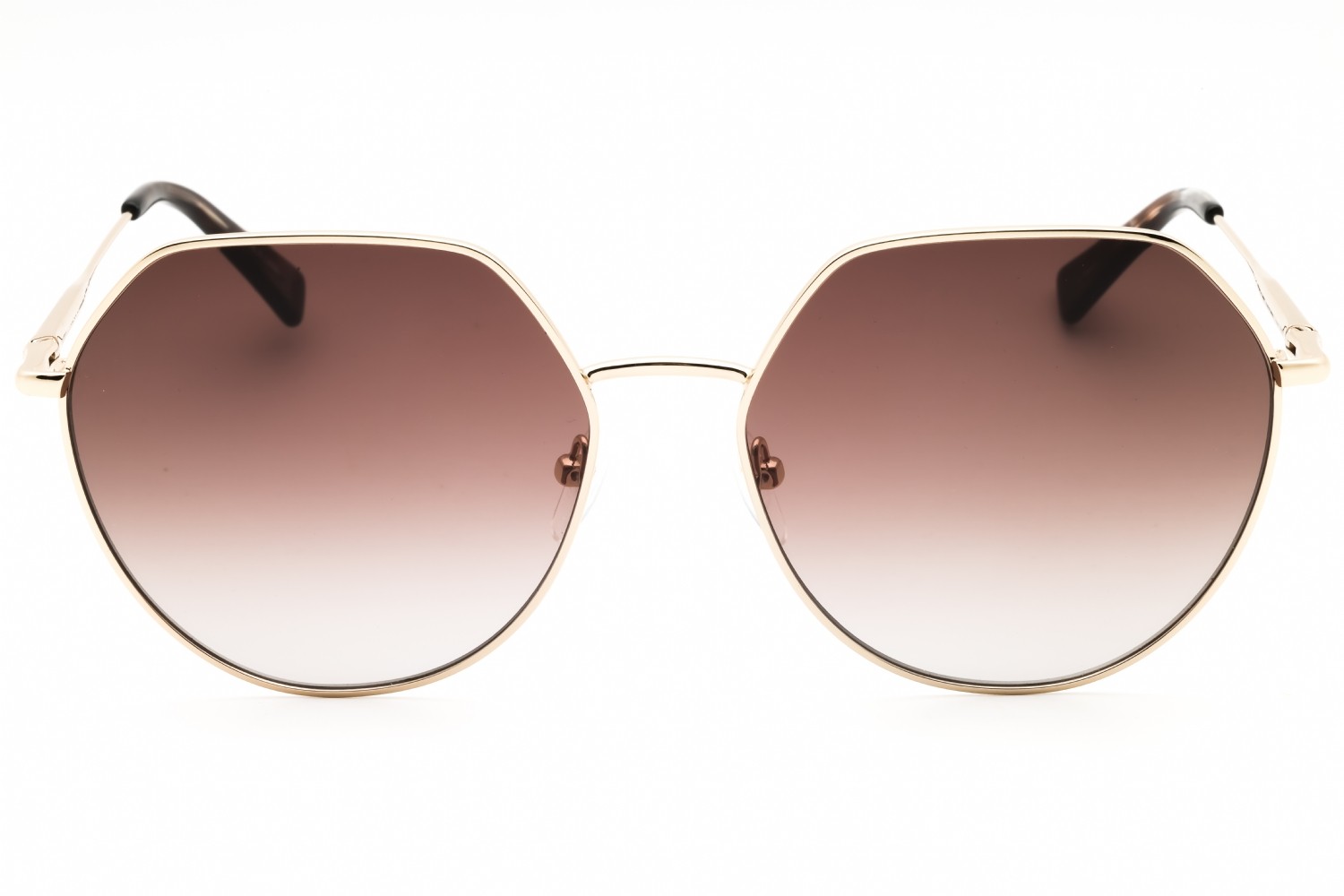 LONGCHAMP LO154S-727-60 Sunglasses Size 60mm 140mm 17mm GOLD Women NEW