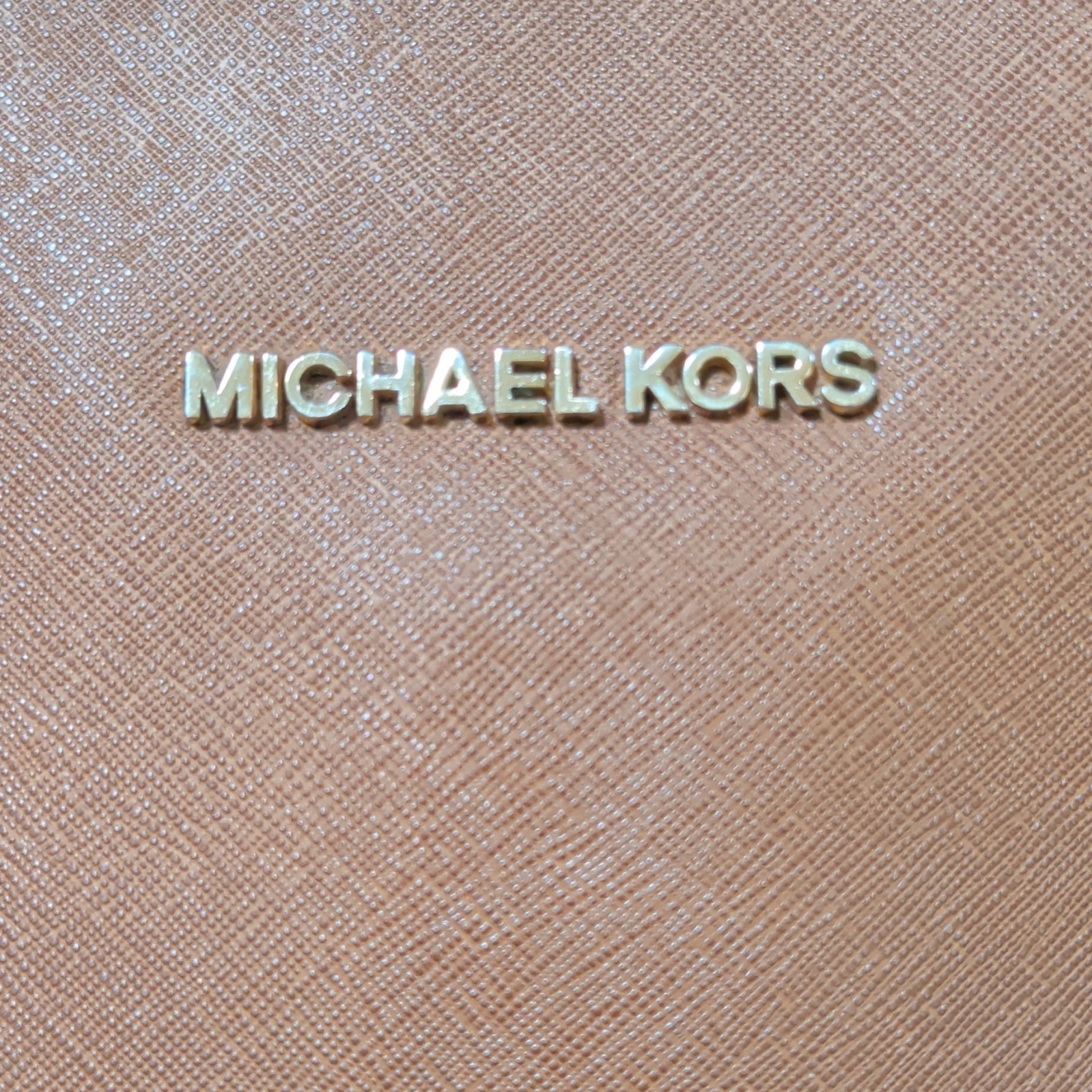 Michael Kors, Jet Set Brown Leather Tote Bag / Purse MK 3052GTTT8L