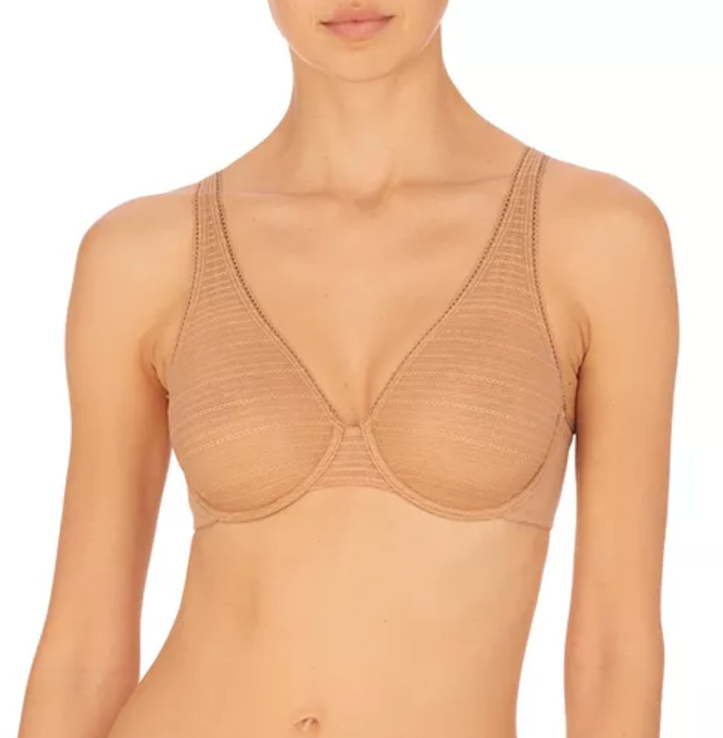 Natori 34DD Revive Full Fit Unlined Balconette Bra NWOT 734304 Cafe