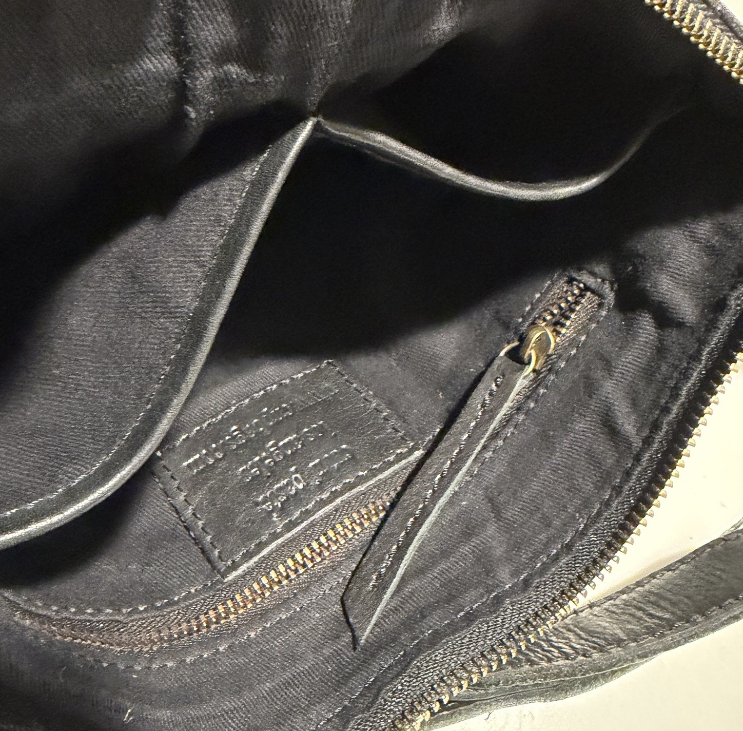 Black Moon Bag Woven Leather Handbag Cut N’ Paste Los Angeles