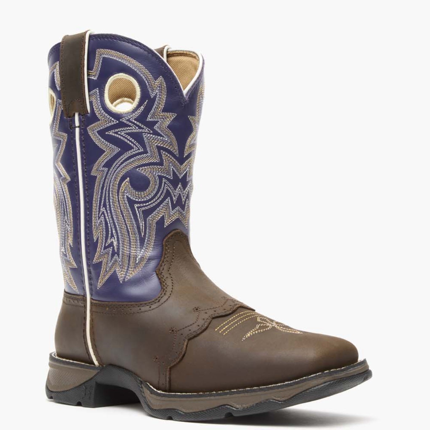 Lady Rebel Western Boot by DurangoÂ® Women’s Twilight n’ Lace Saddle