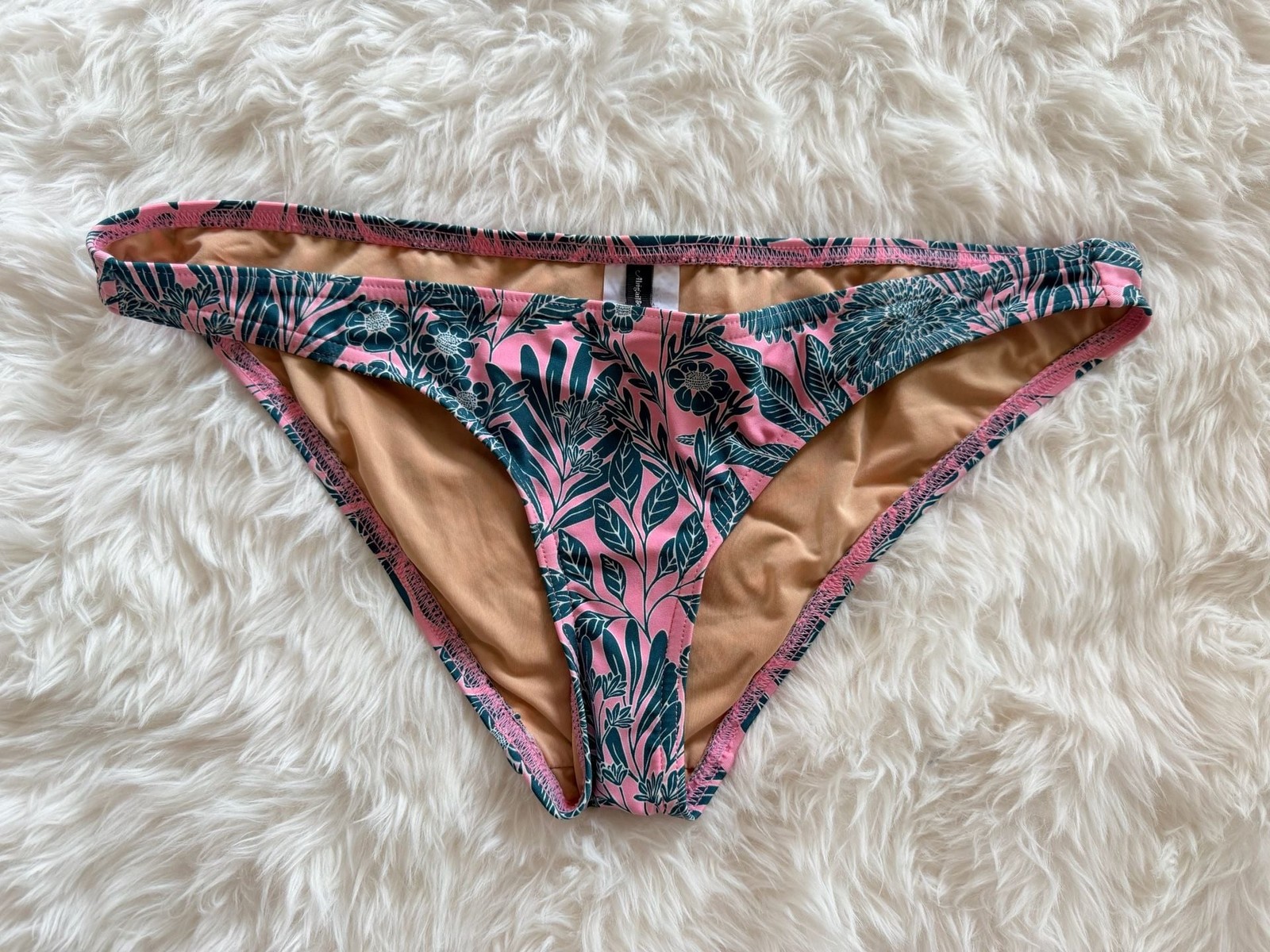 J.Crew x Abigail Borg Floral Print Low-Rise Bikini Bottom